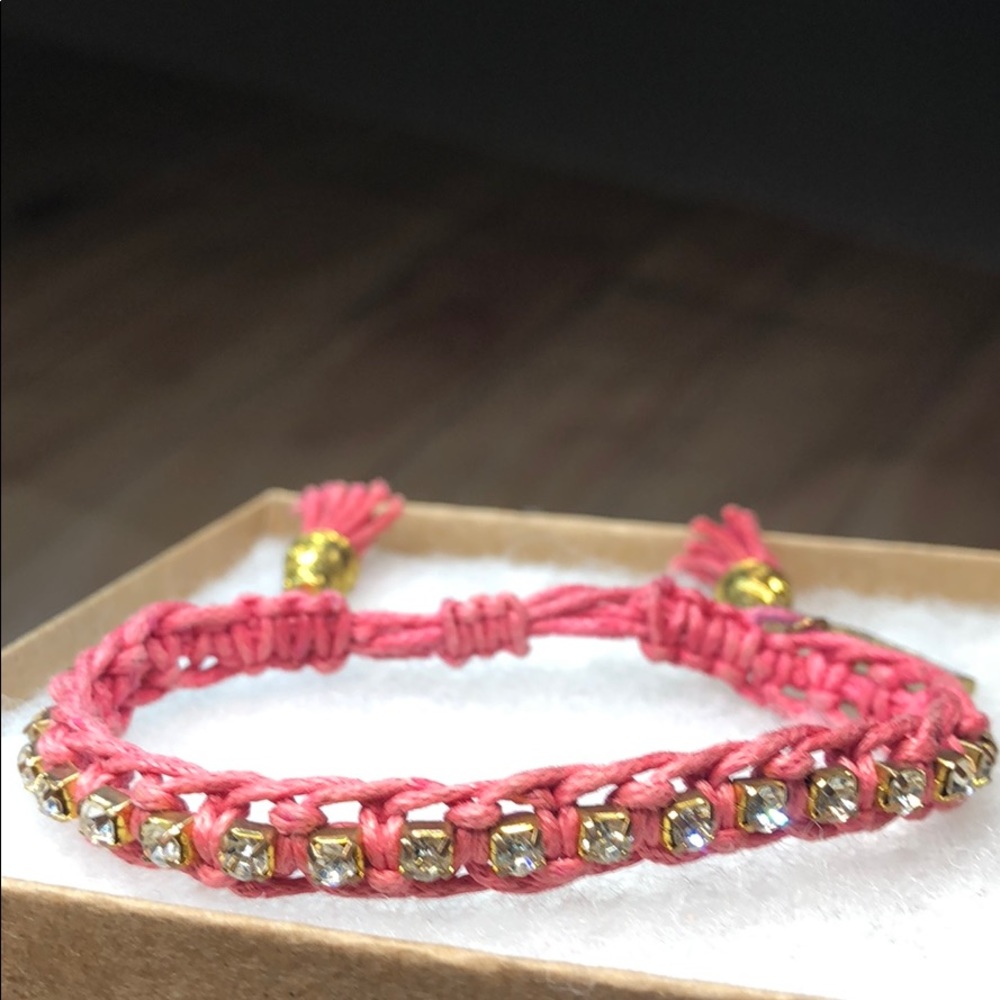 Rose Gonzales Boho Rhinestone Bracelet
